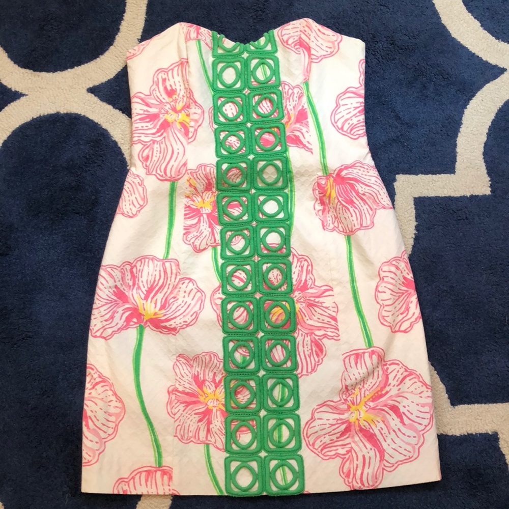 Lily strapless dress